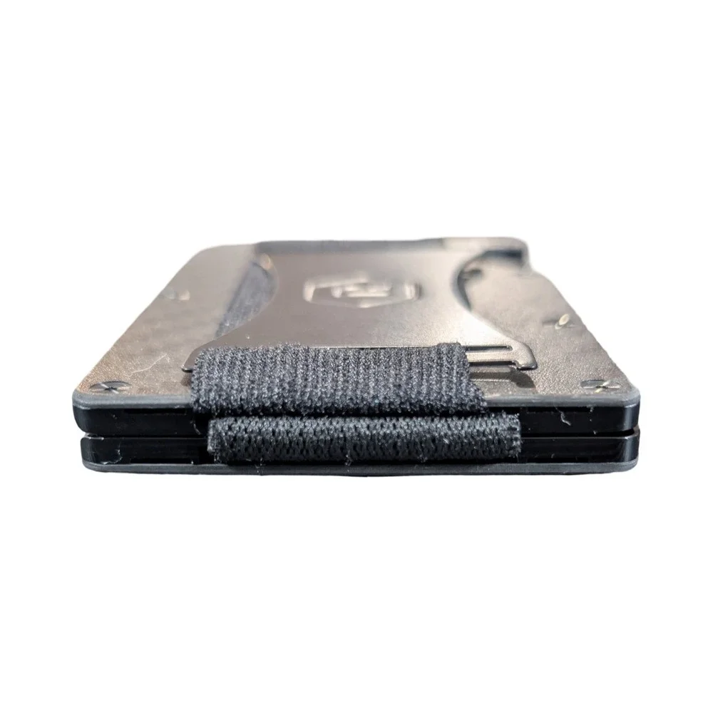 Qq3U Ridge MagSafe Cardholder Wallet Carbon Fiber 3K Cash Strap RFID Blocking